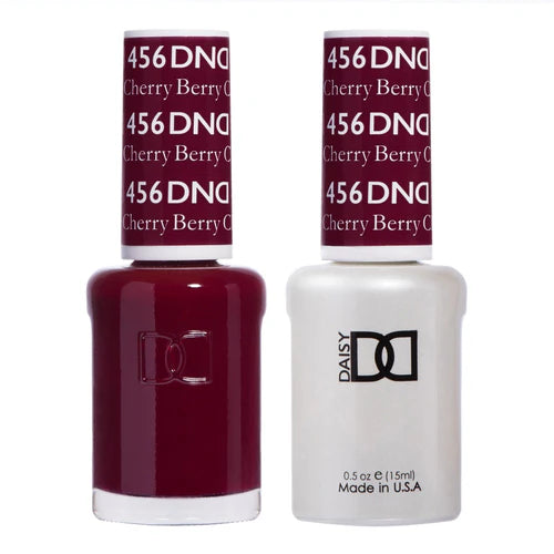 Bright nail gel shades-DND Duo - Cherry Berry - 456