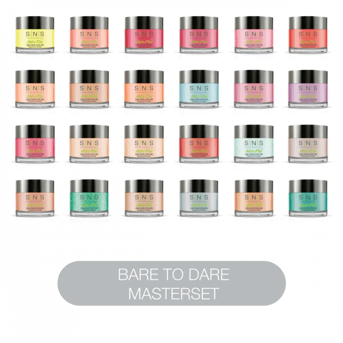 Gentle nail cuticle oil-SNS Dip Powder Bare to Dare Master Set