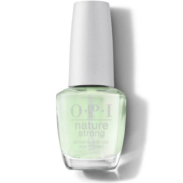 Durable nail polish topper-OPI Nature Strong - Base Coat 0.5 oz - #NATBC