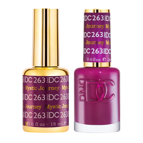 UV-resistant nail polish-DND DC Duo - Mystic Journey - 263