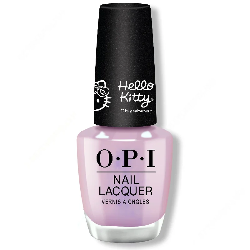 Smooth nail polish overlay-OPI Nail Lacquer - Supercute Color 0.5 oz - #NLHK03