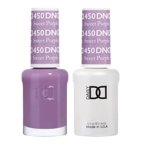 Shiny nail gel sealant-DND Duo - Sweet Purple - 450