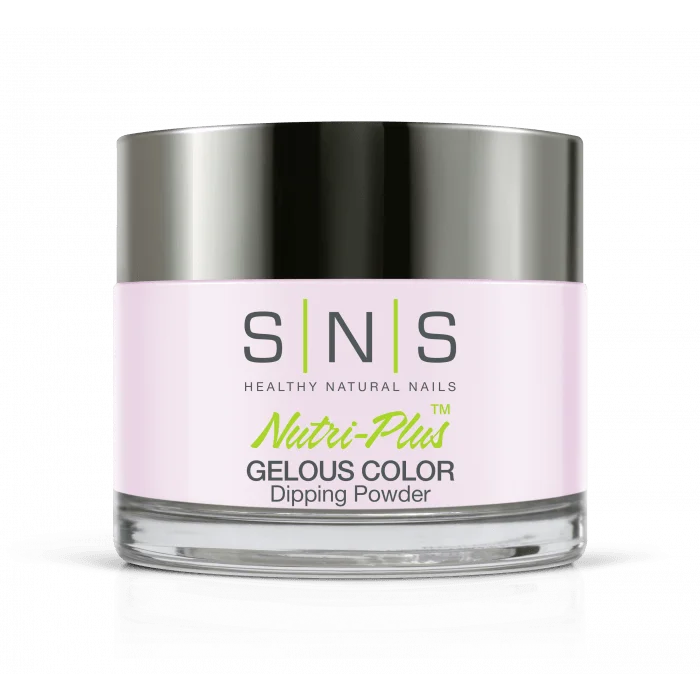 Shiny nail gel finish-SNS Dip Powder NOS09 Barely Blush