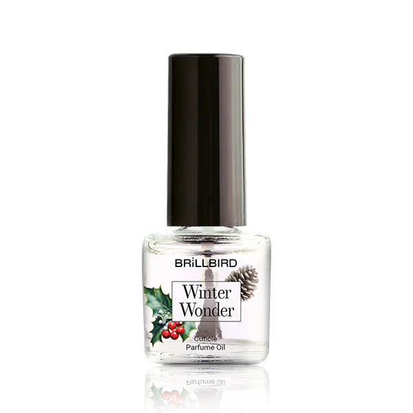 Rechargeable nail dryer-Brillbird Cuticle Oil - Winter Wonder limited edition 4ml