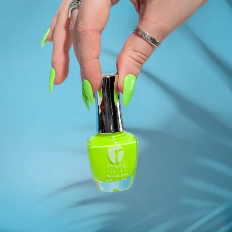 Travel-friendly nail holder-P1029 Surf Shack Green Nail Polish