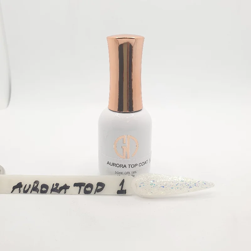 UV-cured gel polish-GND Aurora Top Coat - 01