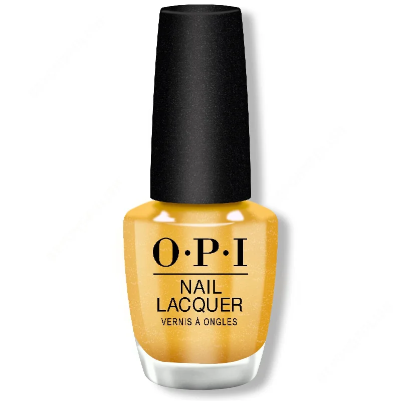 Metallic nail art toppers-OPI Nail Lacquer - The Leo-nly One 0.5 oz - #NLH023