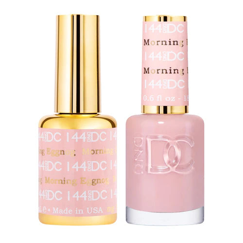 Vibrant nail gel tones-DND DC Duo - Morning Eggnog - 144