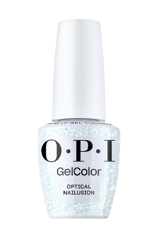 Glitter nail art designs-NEW! OPI GelColor Intelli-Gel Optical Nailusion 0.5 oz.