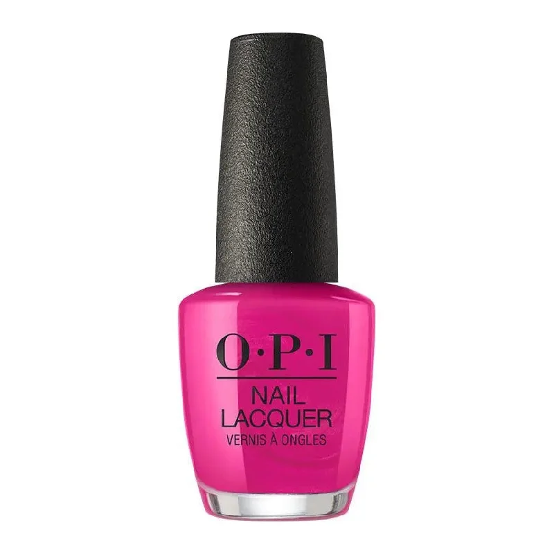 Neutral nail gel colors-OPI Nail Lacquer La Paz-itively Hot