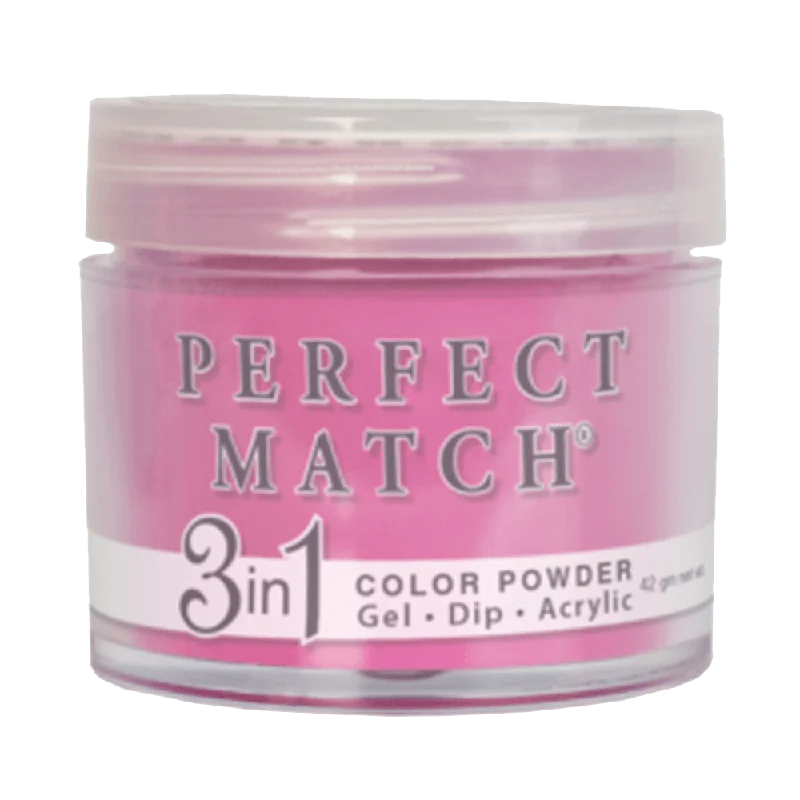 Matte nail polish sealant-Perfect Match Dip Powder PMDP 279 FUCHSIA FREEZE