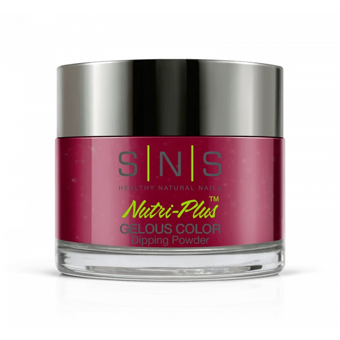 Glitter nail gel finish-SNS Dip Powder AC24 Current Occupant