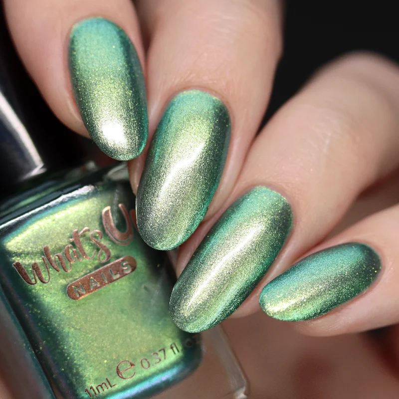 Smooth nail polish finish-Whats Up Nails - Peridot Nail Polish