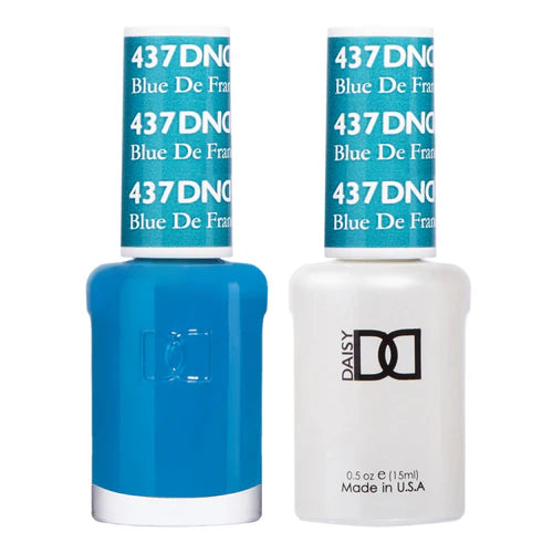 Professional nail acrylic-DND Duo - Blue De France - 437