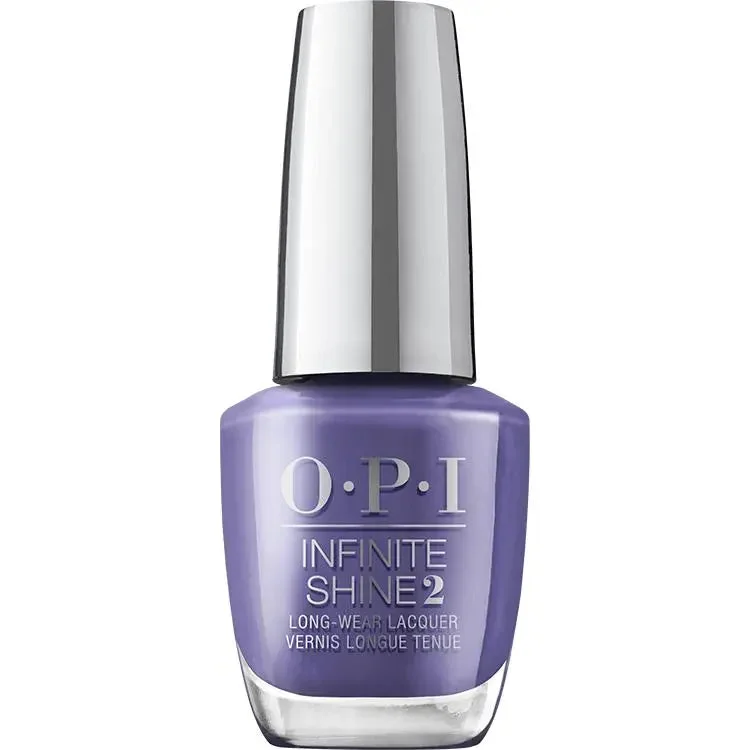 Glittery nail art decals-OPI Infinite Shine All Is Berry & Bright