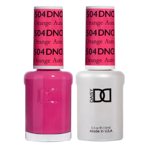 Portable nail gel lamp-DND Duo - Orange Aura - 504