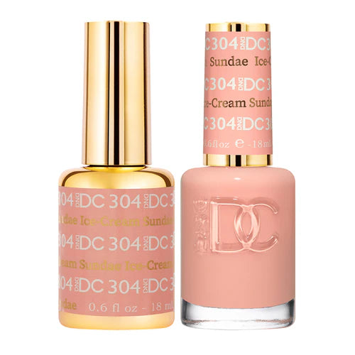 Organic nail polish-DND DC Duo - Ice-cream Sundae - 304