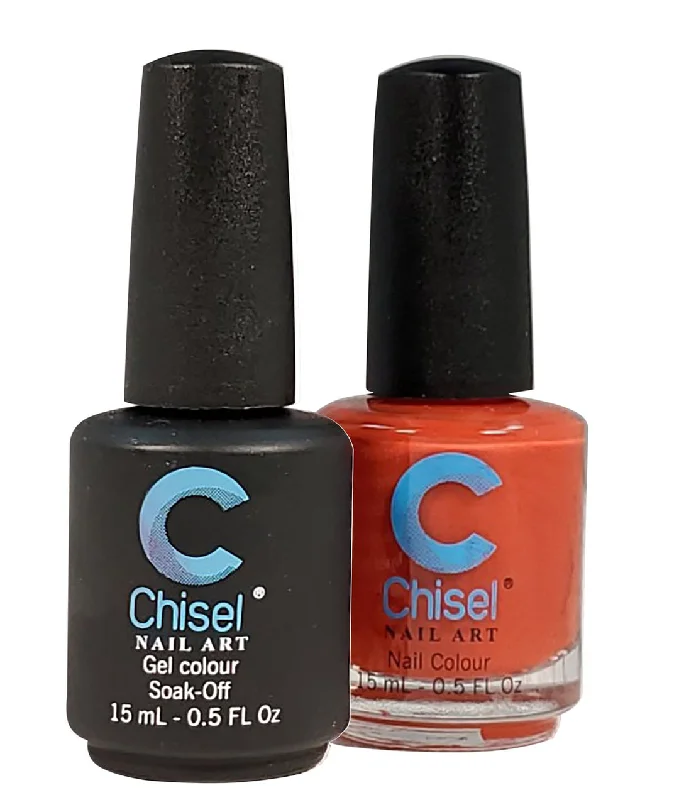 Nude nail gel shades-CHISEL DUO GEL & LACQUER COMBO- 49