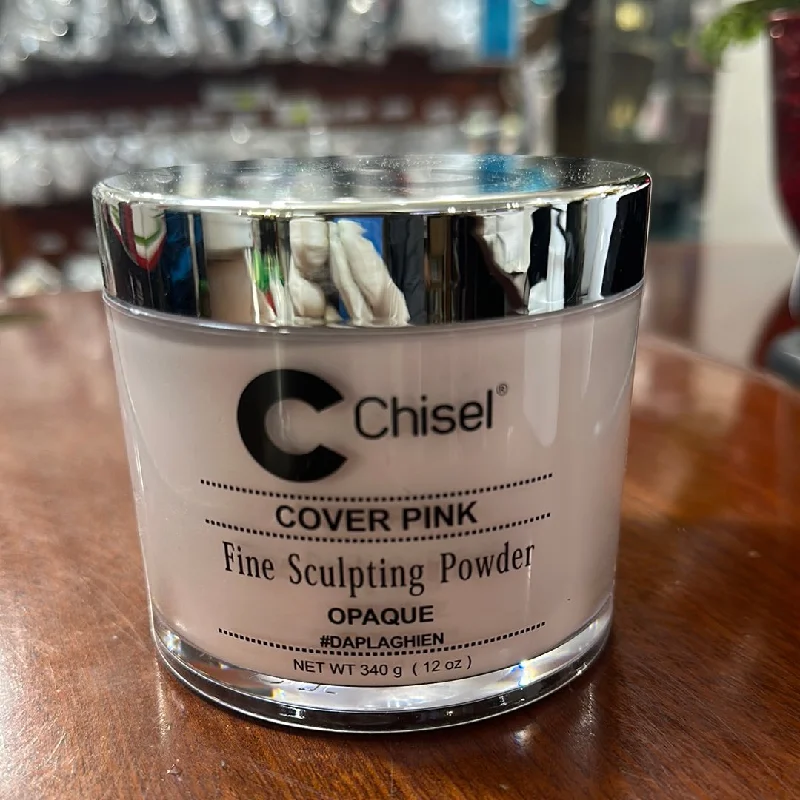 Strong nail adhesive glue-CHISEL COVER PINK 12 OZ