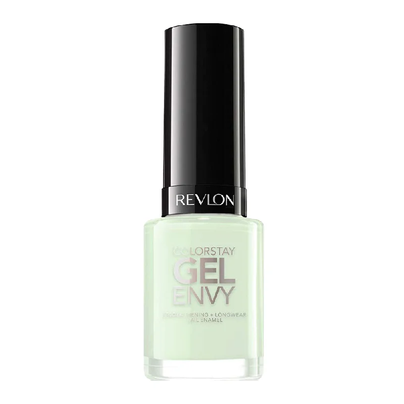 Shiny nail polish overlay-Revlon ColorStay Gel Envy 11.7ml 225 CHA-CHING