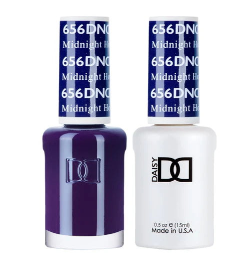 Salon-quality nail gel-DND Duo - Midnight Hour - 656