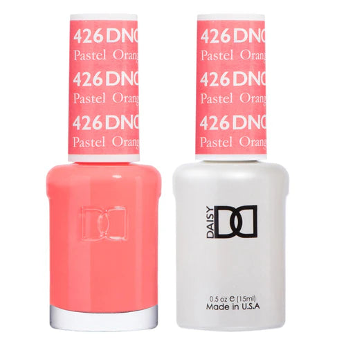 Rechargeable LED nail dryer-DND Duo - Pastel Orange - 426