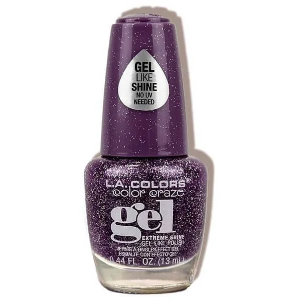 Organic nail polish remover-LA Colors Blast Shimmer Gel Polish