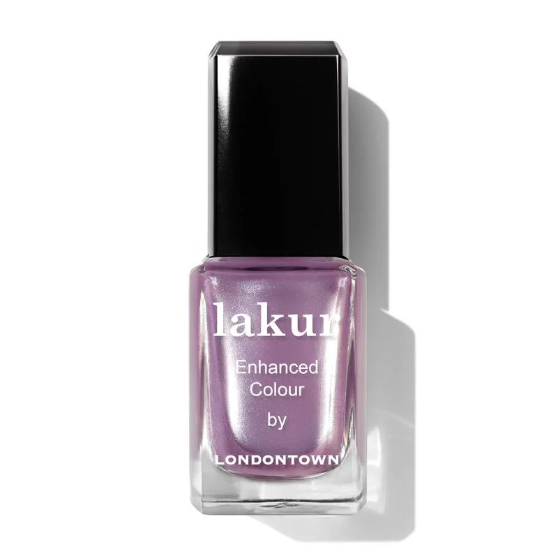 Anti-fade nail gloss-Londontown - Lakur Enhanced Colour - Amethyst on Ice 0.4 oz