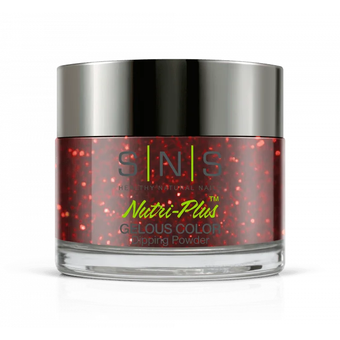 Glitter nail gel topper-SNS Dip Powder DC02 Friday Night Frenzy