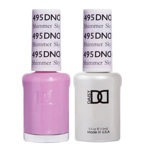 Cordless UV nail lamp-DND Duo - Shimmer Sky - 495