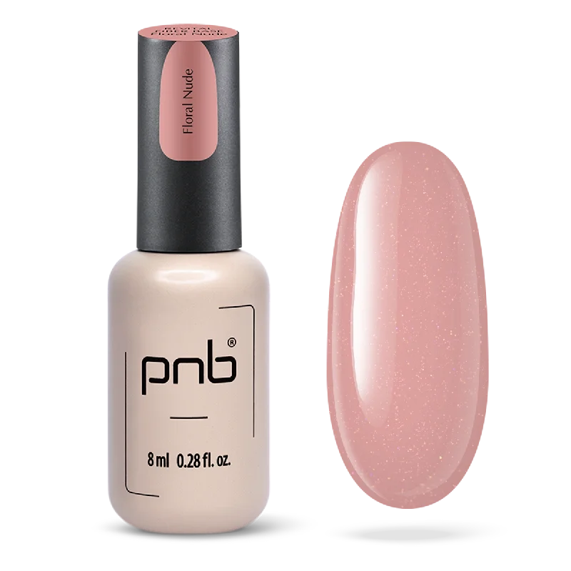 Hydrating nail oil-PNB UV/LED Revital Fiber Base, Floral Nude, HEMA FREE