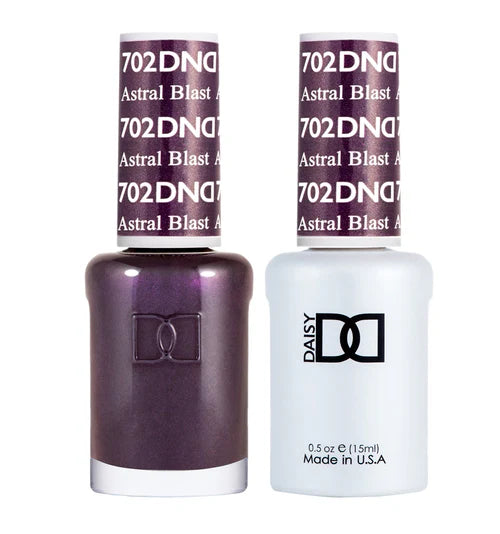 Mirror nail gel powder-DND Duo - Astral Blast - 702