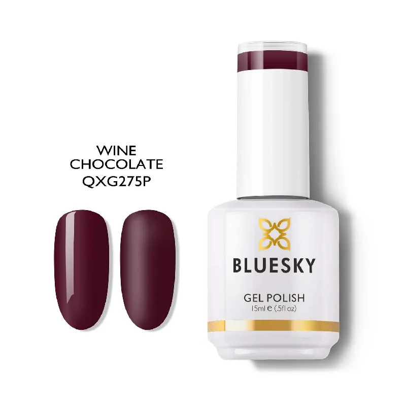 Eco-friendly nail polish-Pro | WINE CHOCOLATE | 15ml Gel Polish