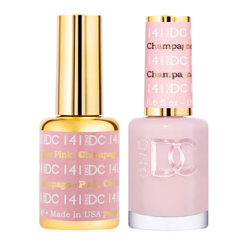 Eco-friendly nail gel-DND DC Duo - Pink Champagne - 141