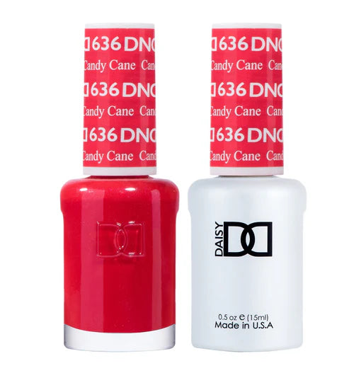 Rapid-dry nail sealant-DND Duo - Candy Cane - 636