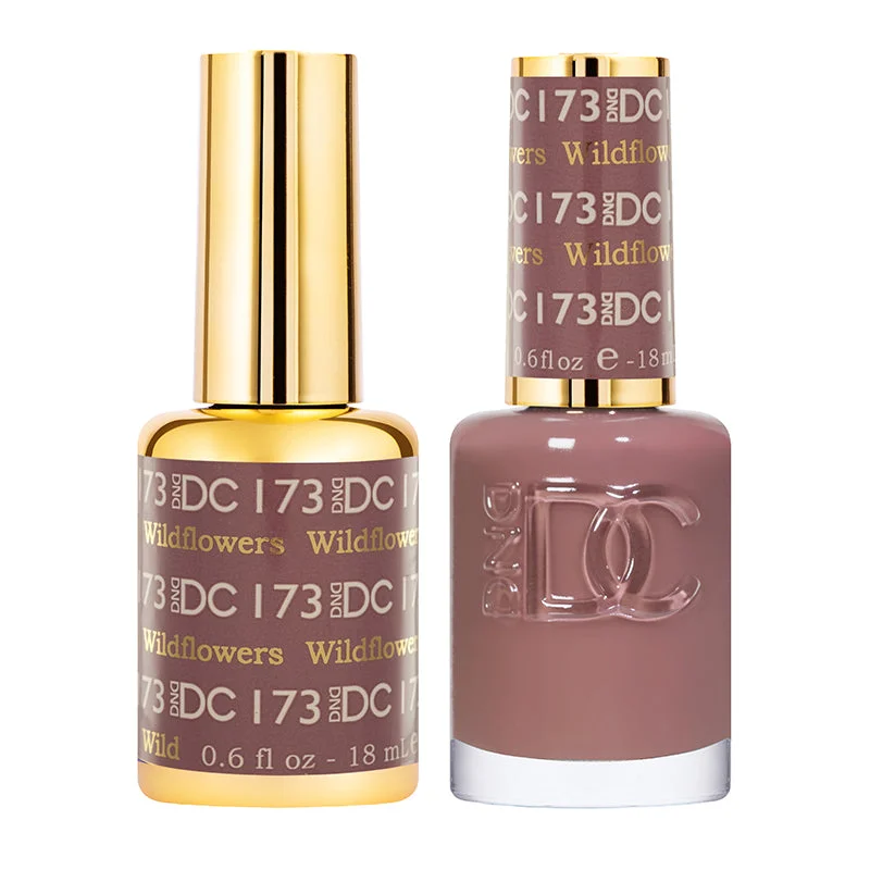 Satin nail gel finish-DND DC Duo - Wildflowers - 173