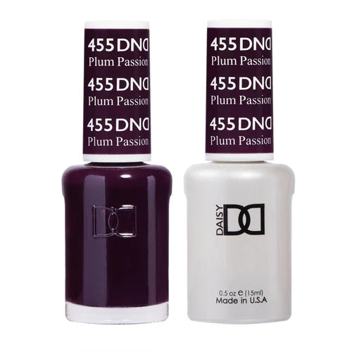 UV-resistant nail polish kits-DND Duo - Plum Passion - 455