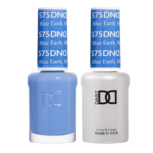 Mirror nail gel glitter-DND Duo - Blue Earth - 575