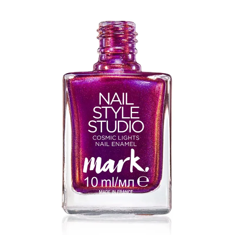 Multi-color nail gel polish-mark. Nail Style Studio Cosmic Lights Nail Enamel