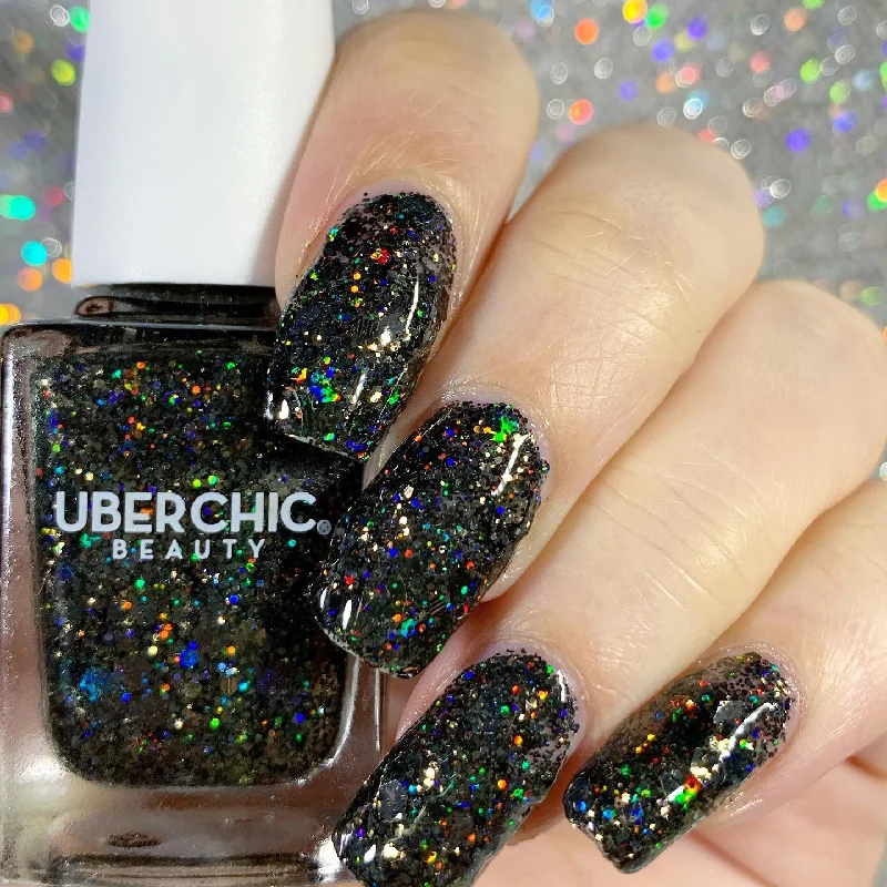 Organic cuticle oil-UberChic Beauty - Midnight Howl Nail Polish