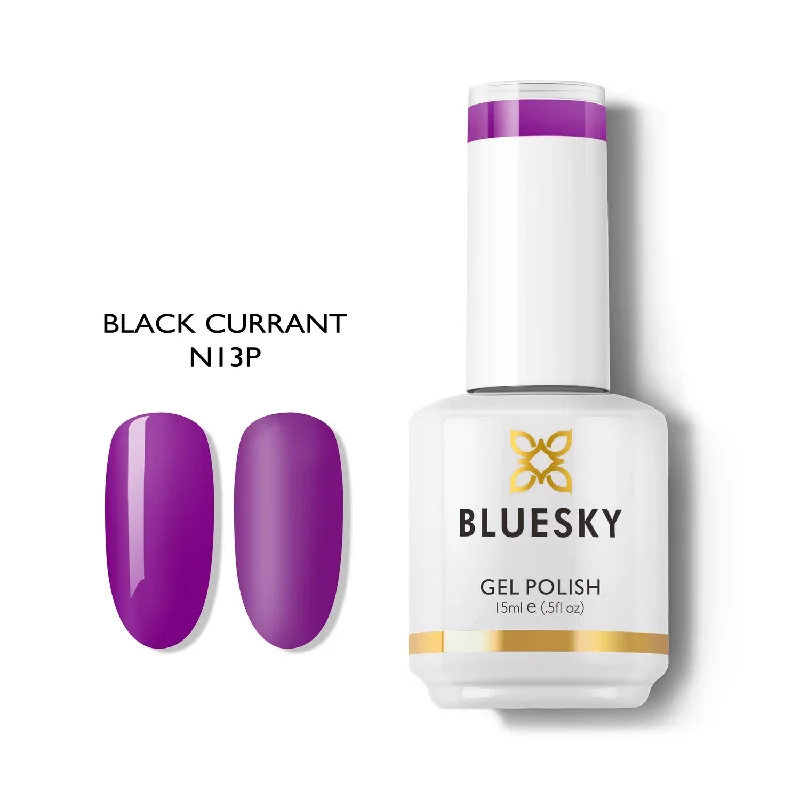 Shiny nail gel finish-Pro | BLACK CURRANT | 15ml Gel Polish