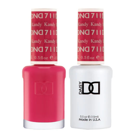 Neon nail polish colors-DND Duo - Kandy - 711