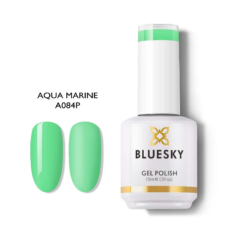 Bright nail polish shades-Pro | AQUA MARINE | 15ml Gel Polish