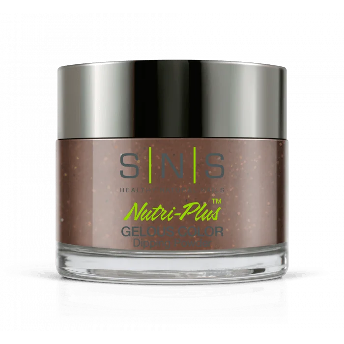 Vibrant nail gel tones-SNS Dip Powder IS13 Chocolate Fountain