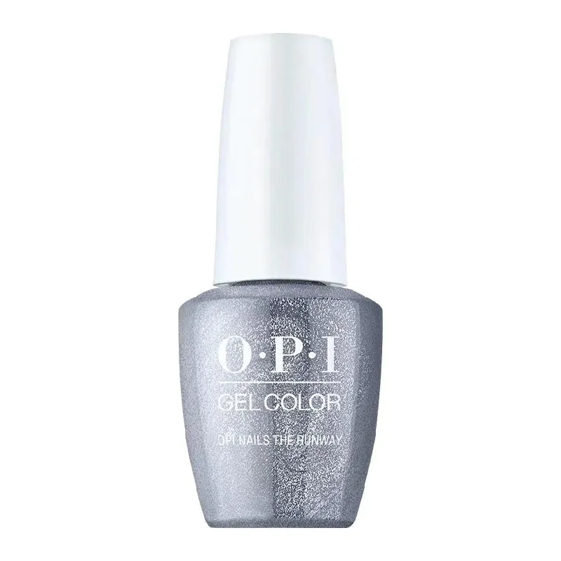 Durable nail polish top coat-OPI GelColor OPI Nails the Runway