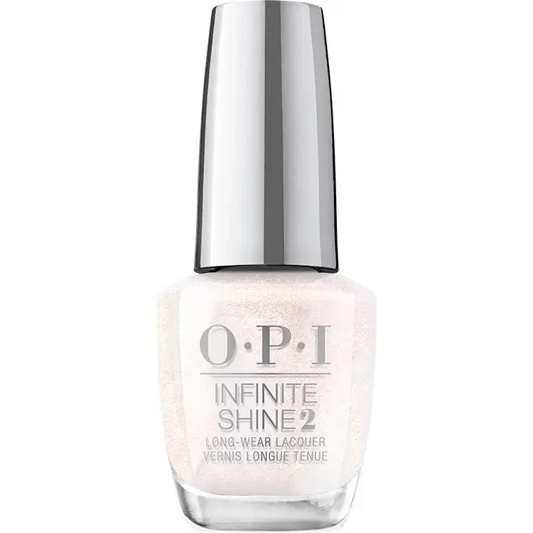 Durable nail varnish topper-OPI Infinite Shine Naughty Or Ice