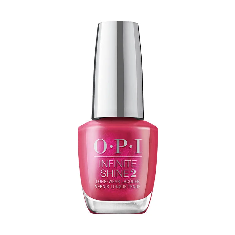 Protective nail gel finish-OPI Infinite Shine Terribly Nice Collection Blame The Mistletoe*