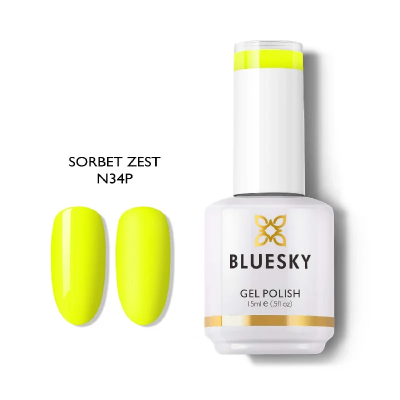 Chrome nail polish topper-Pro | SORBET ZEST | 15ml Gel Polish