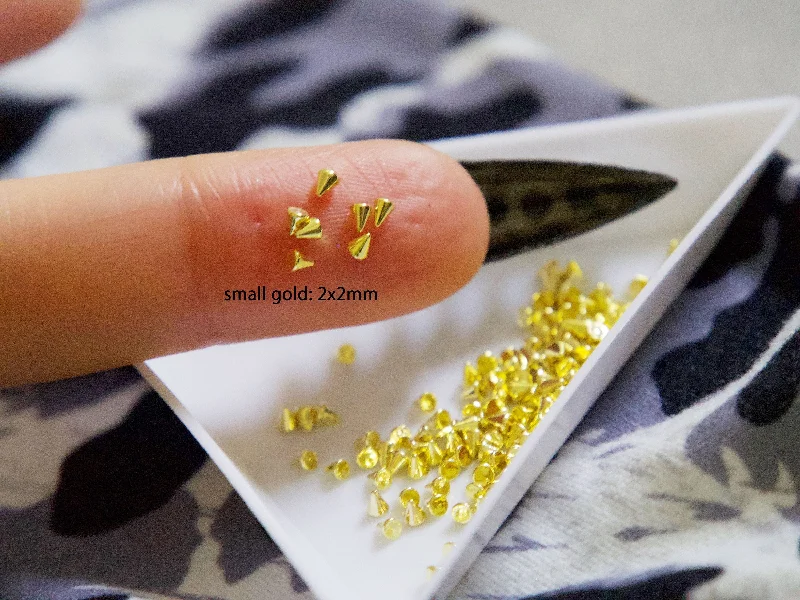 50pcs small gold