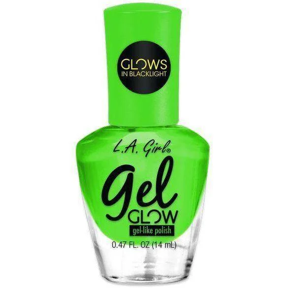 Professional nail dip powder-LA Girl Eerie Glow Gel Glow Nail Polish